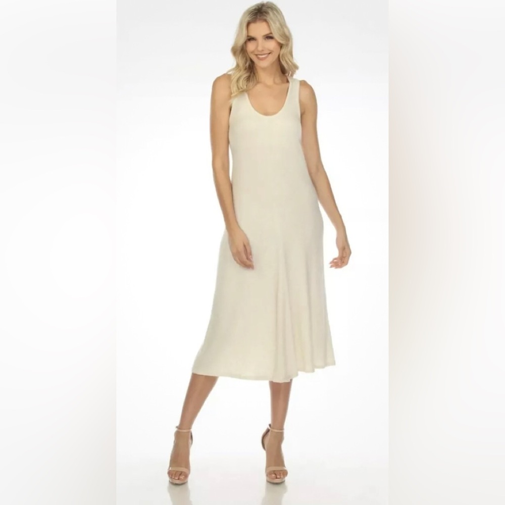 JOHNNY WAS Calme NWOT Throw on cozy tank dress S